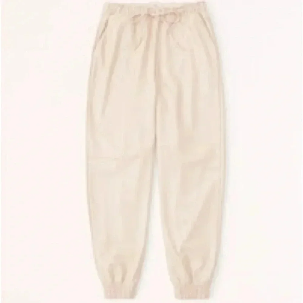 abercrombie & Fitch vegan leather sunday joggers